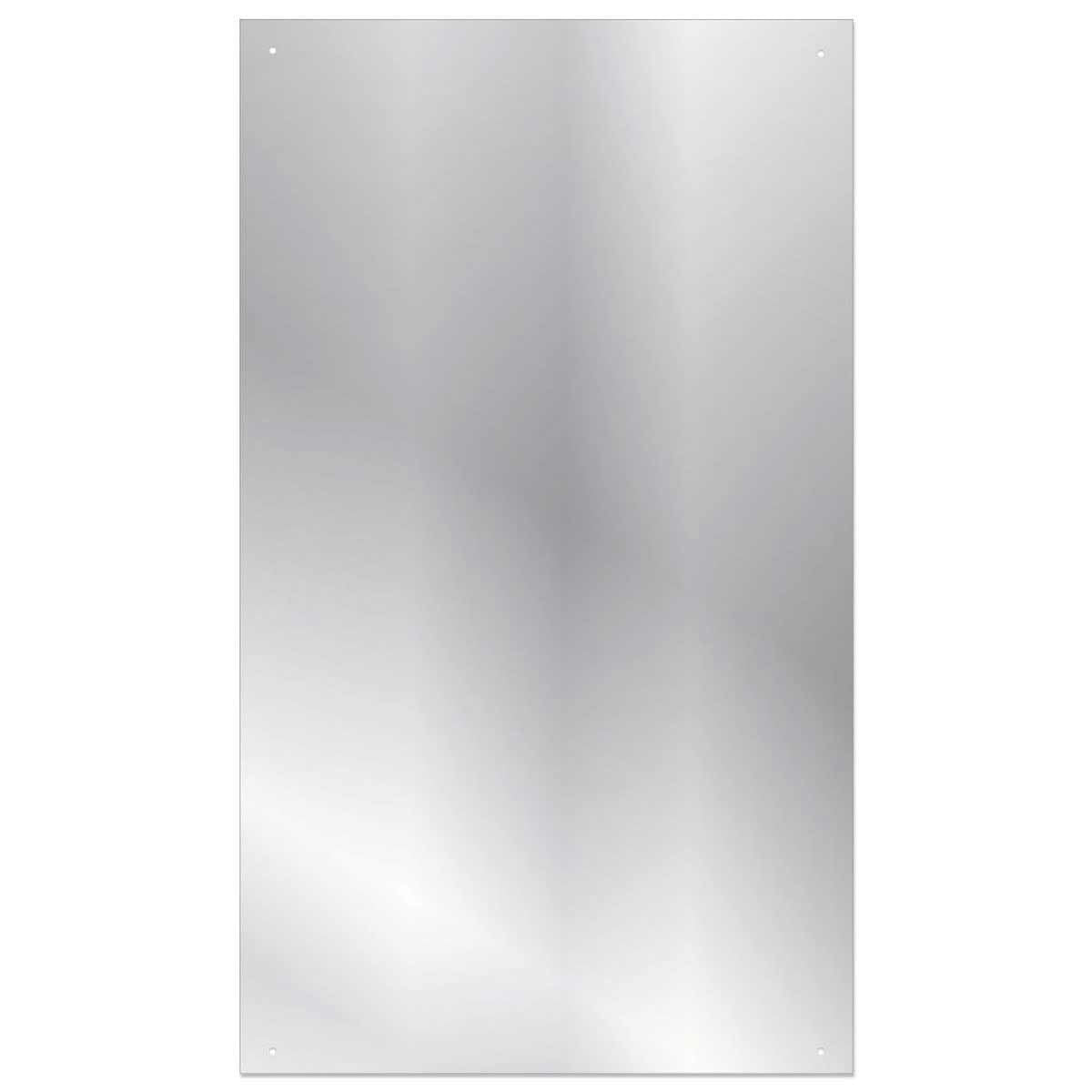 Rectangular Glass Mirror 800 x 300mm (Pre-drilled)