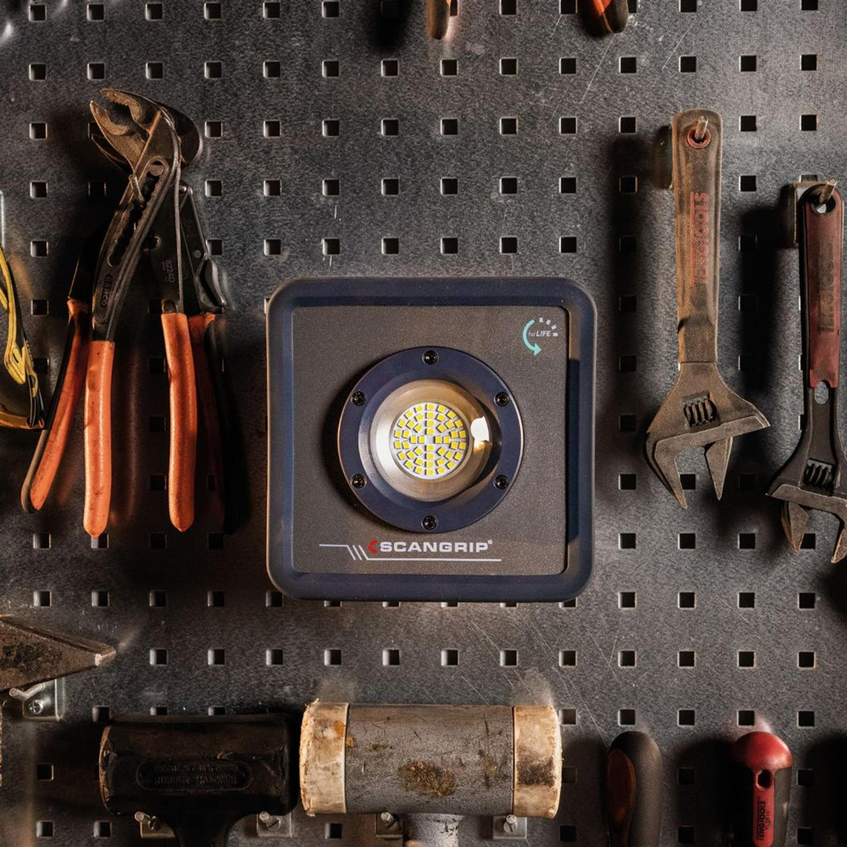 Scangrip 03.6200 Nova Mini Rechargeable Work Light Lamp 1000 Lumen, IP65