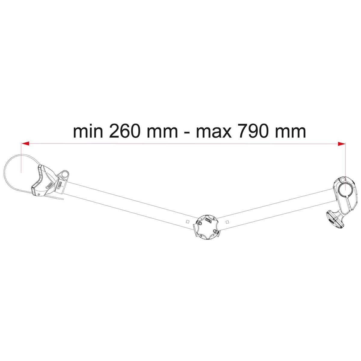Fiamma Bike-Block Pro S D 3 Aluminium (08831F01-)