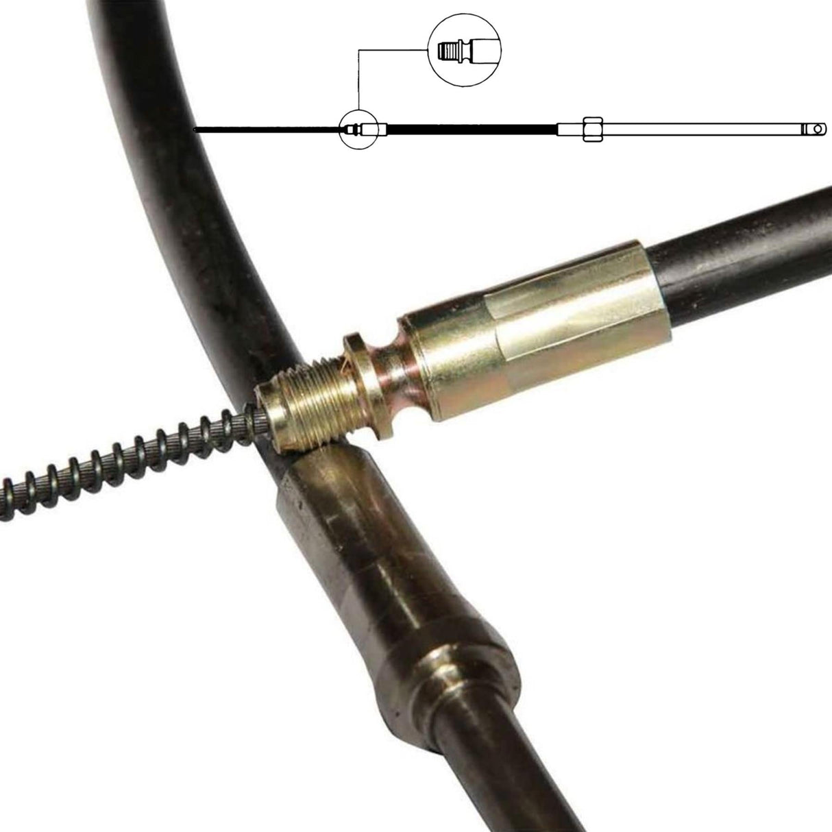 Ultraflex M58 Steering Cable 17ft