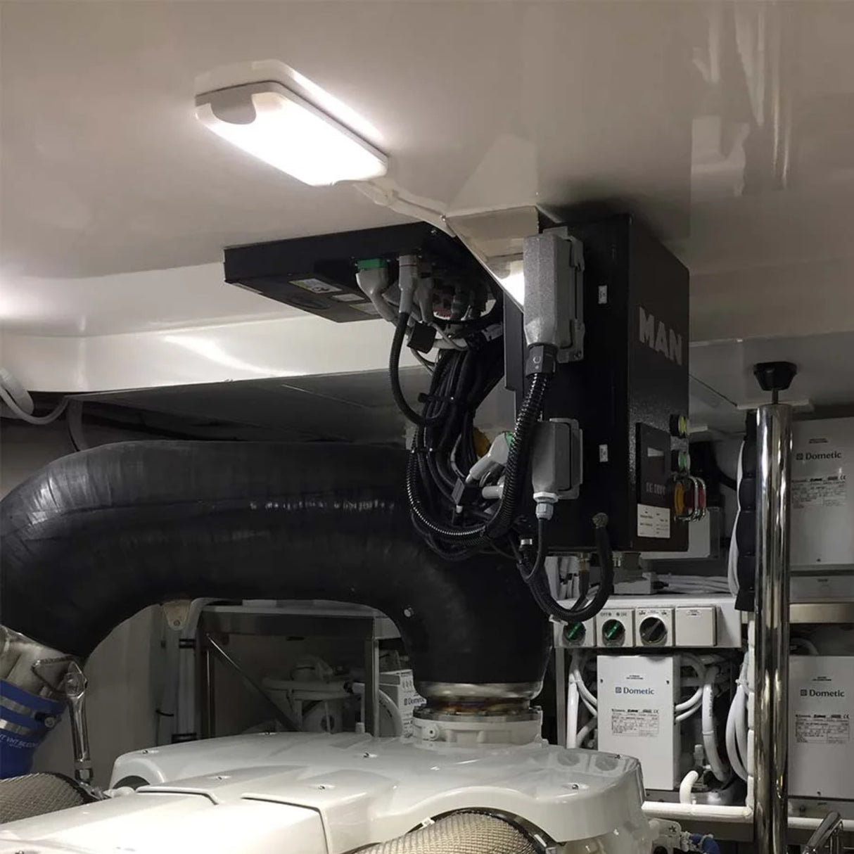 Hella Boats Marine DuraLED 50LP Heavy Duty LED Interior Light - 12W, 66° Angle, IP67