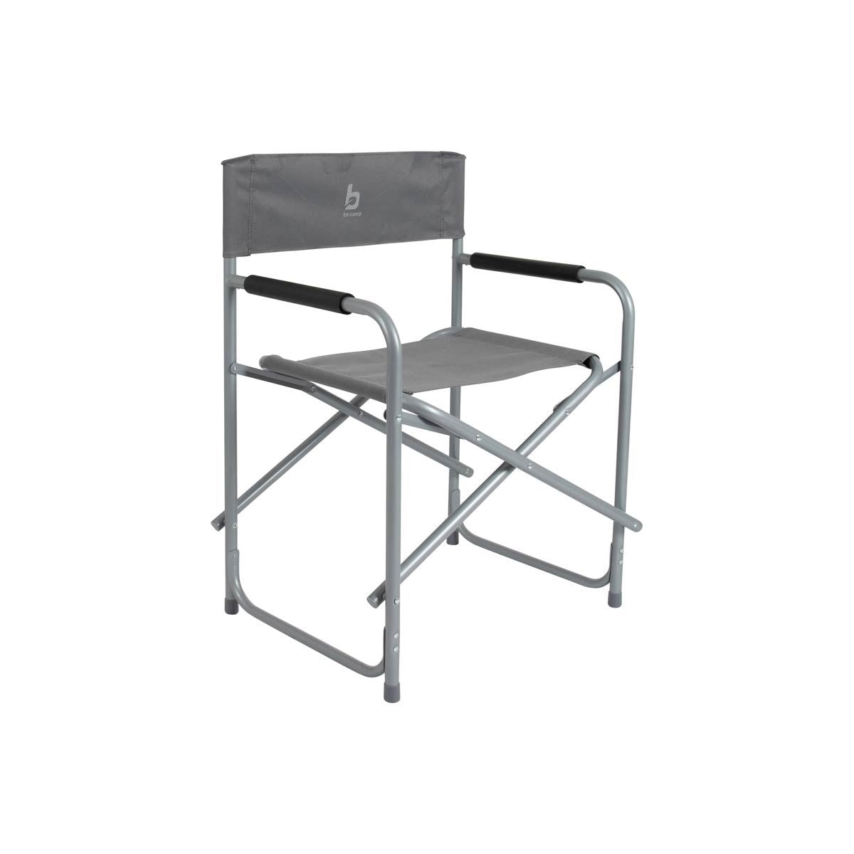 Bo-Camp Director's Chair Steel Grey