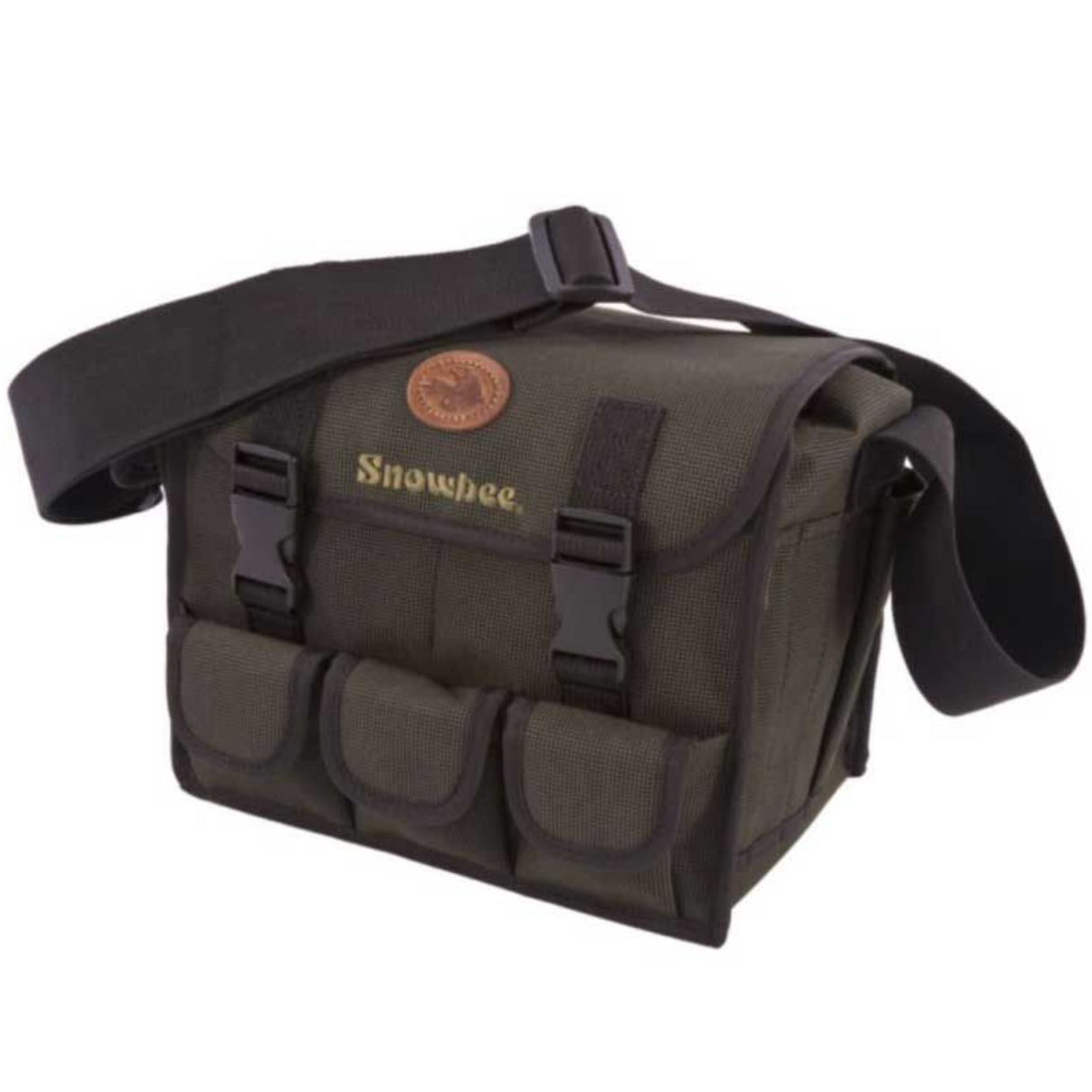 Snowbee Prestige Trout & Game Bag for Fishing, 100% Waterproof, Green/Black, Small 12L