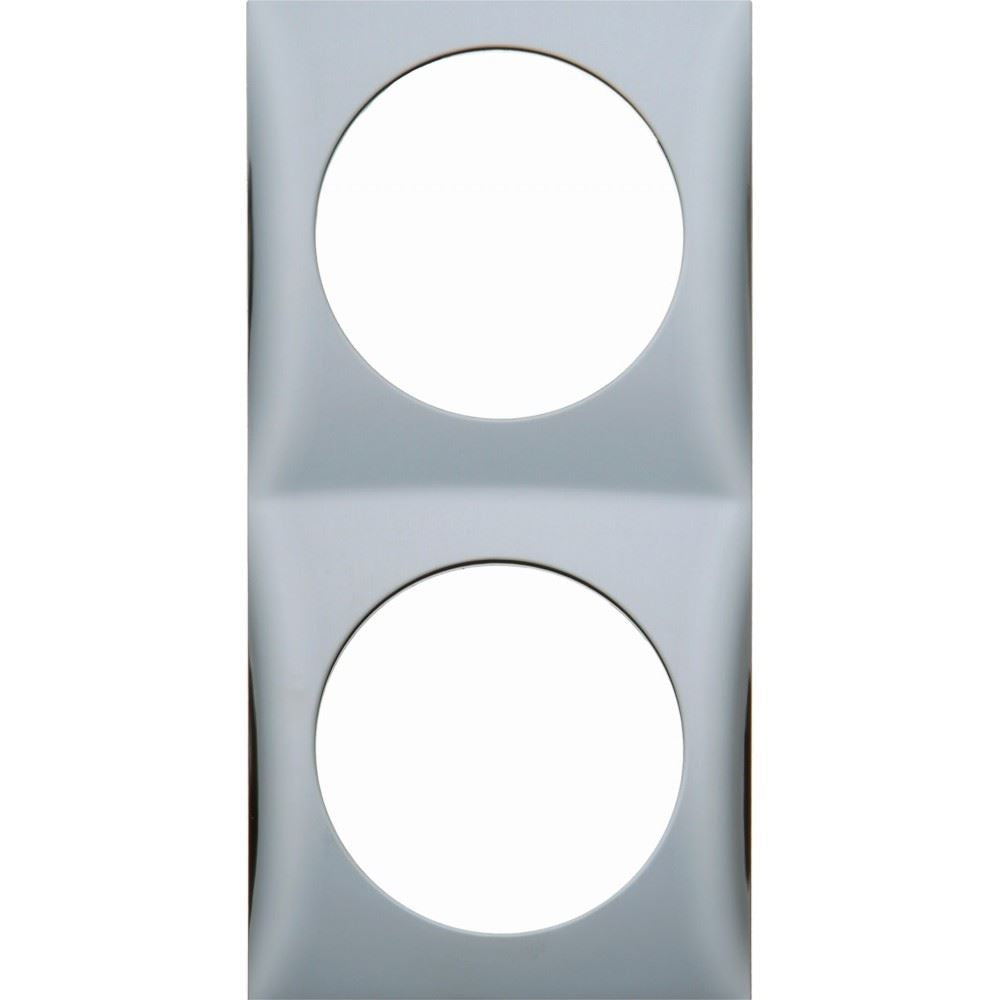 Double Frame Gloss Chrome