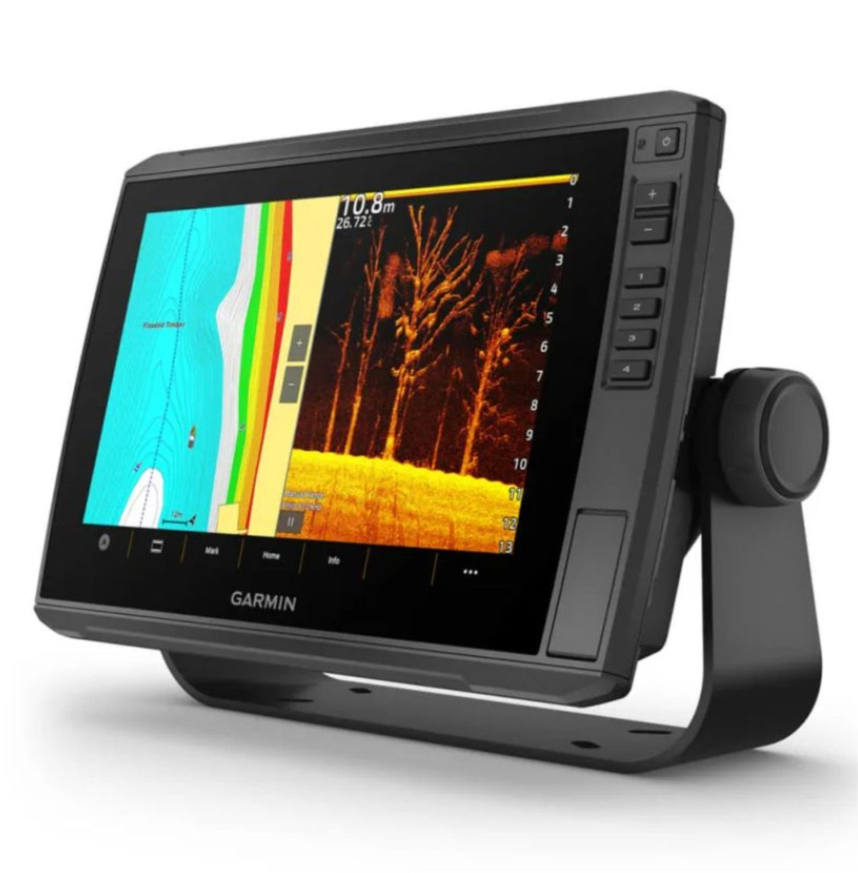 Garmin ECHOMAP Ultra 2 10" Chartplotter 102sv with GT56UHD-TM Transducer, IPX7