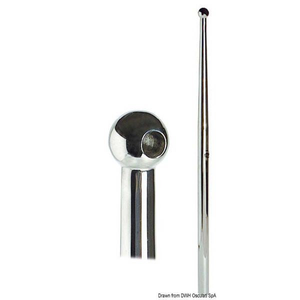 Osculati Stainless Steel Stanchion 610mm x 25mmID
