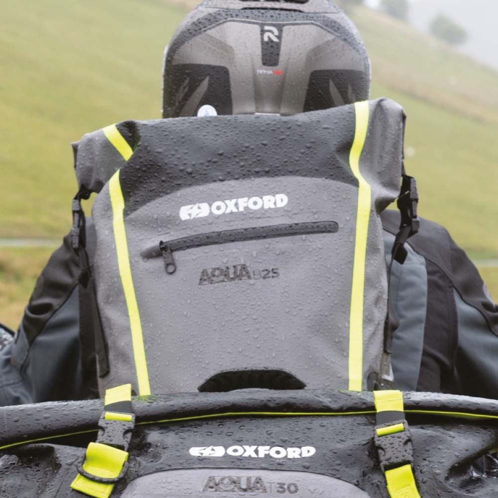 Oxford Aqua B-25 Hydro Backpack - Black Grey Fluo - PROTEUS MARINE STORE