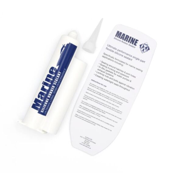 78g Clear Alsco Marine Silicone Rubber Sealant Blister Pack