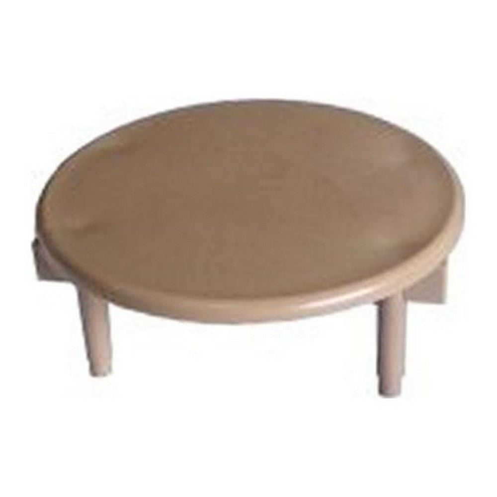 Mesh Floor Vent Cover in Beige 54mm Dia. for Caravan Motorhome Campervan