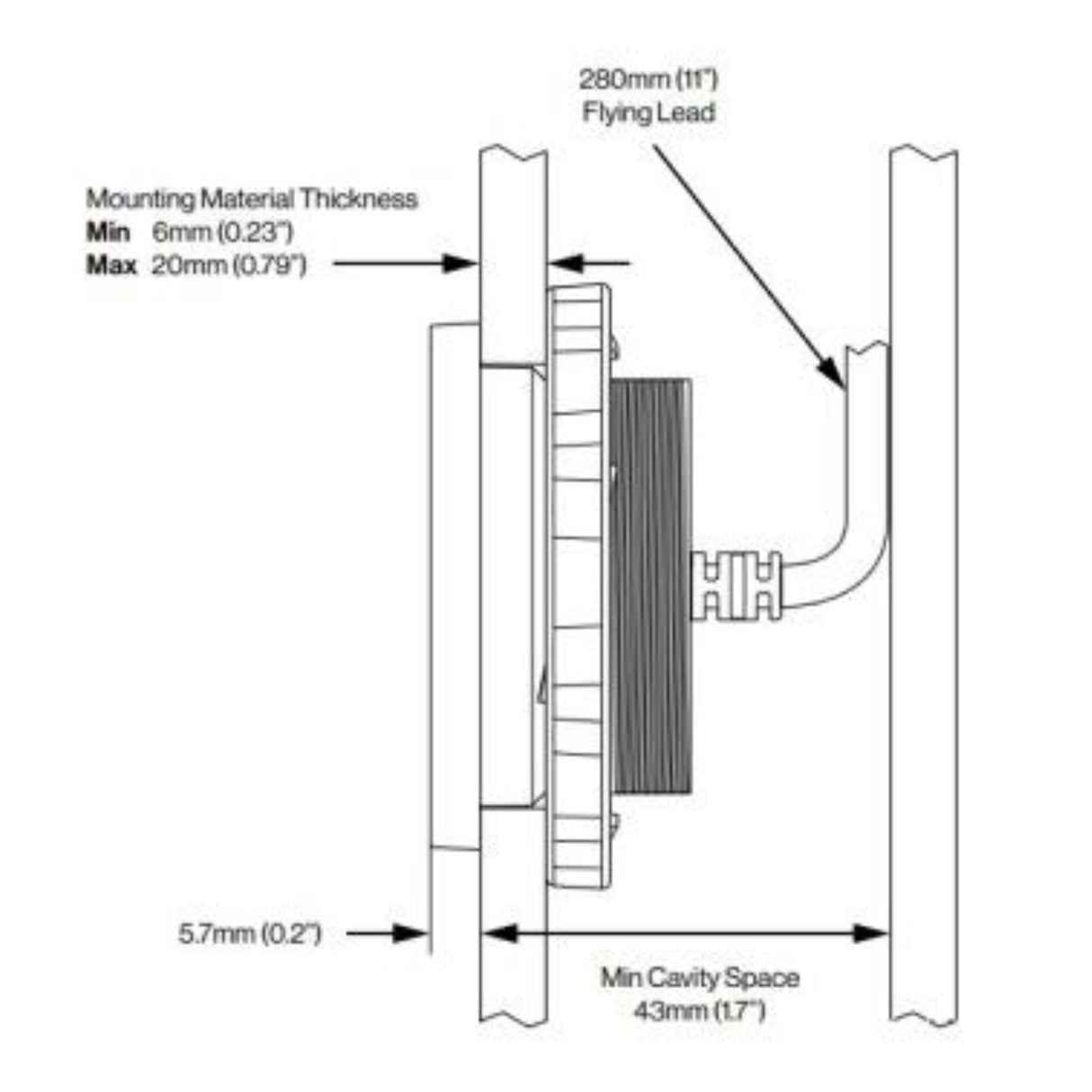 Scanstrut Wireless Ultra 15W Qi2 Magnetic Waterproof 12/24V iPhone Charger SC-CW-14G