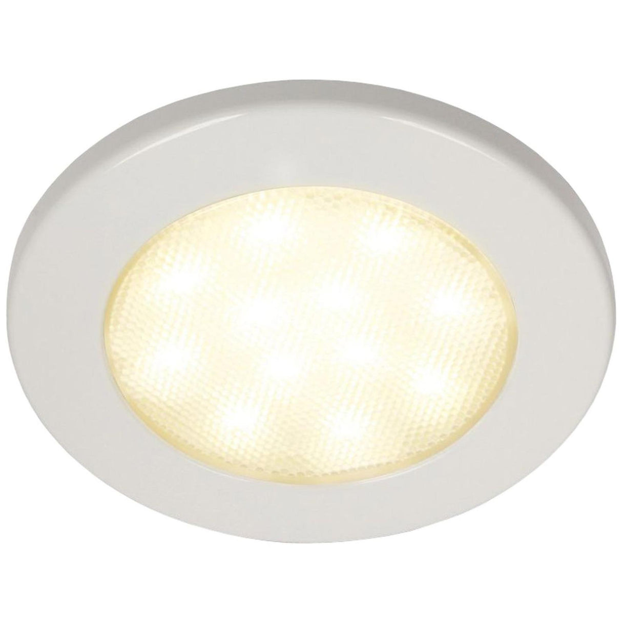 Hella EuroLED 115 Recess Light with White Rim (Warm White)