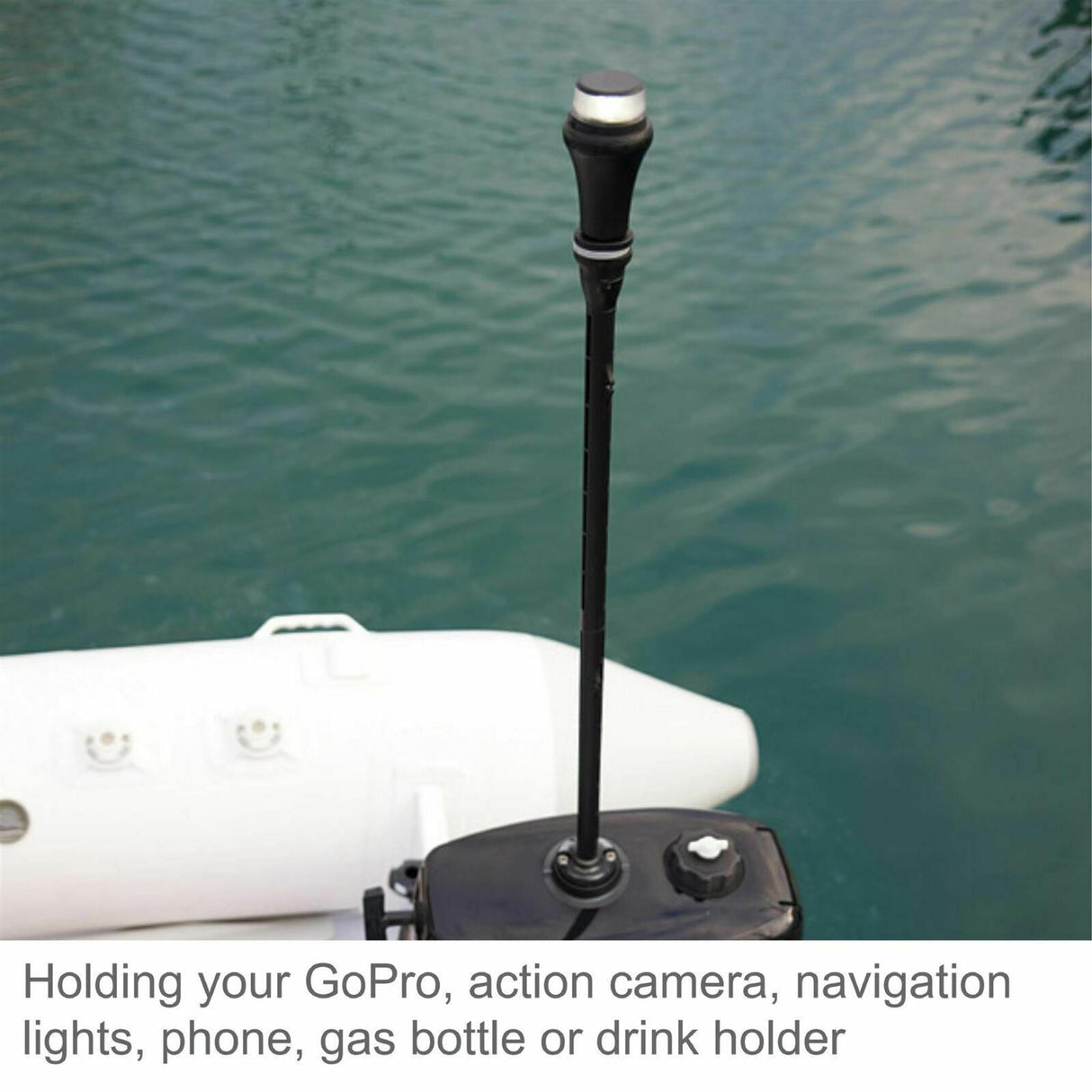 Railblaza QuikPort inc VHB - Black - PROTEUS MARINE STORE