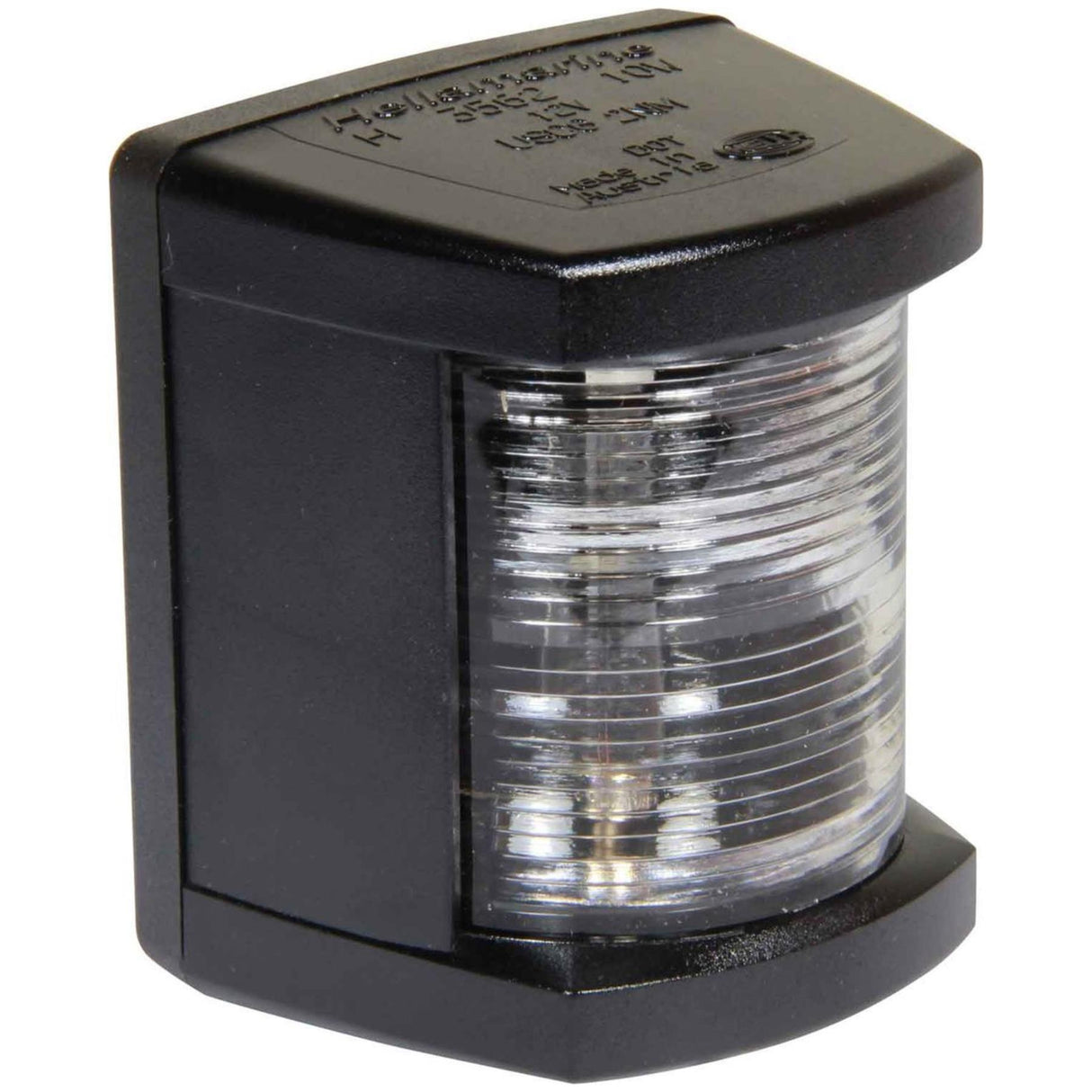 Hella 3562 Stern White Navigation Light (Black Case / 12V / 10W)