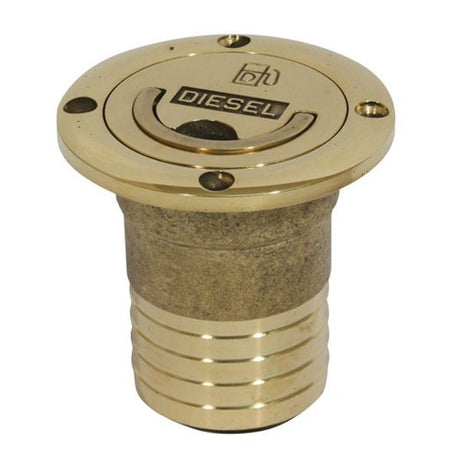 AG Deck Filler Brass Diesel 52mm (2") - PROTEUS MARINE STORE