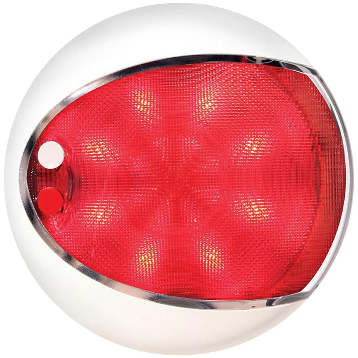 Hella EuroLED 130 Touch Light in White Case (Red + Daylight White)