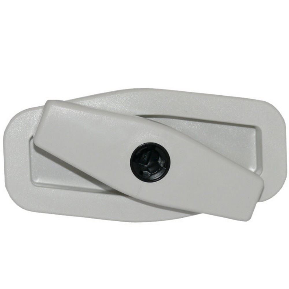 New Style White Salino Rotary Lock for Caravan/ Motorhomes/ Campervan