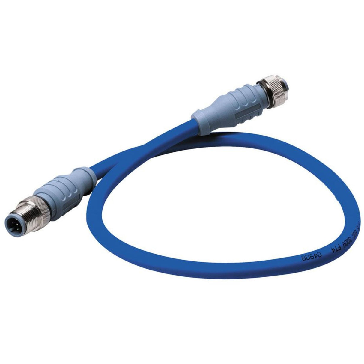 Maretron NMEA 2000 IP68 Mid Double-Ended Cordset M-F - Blue 1m