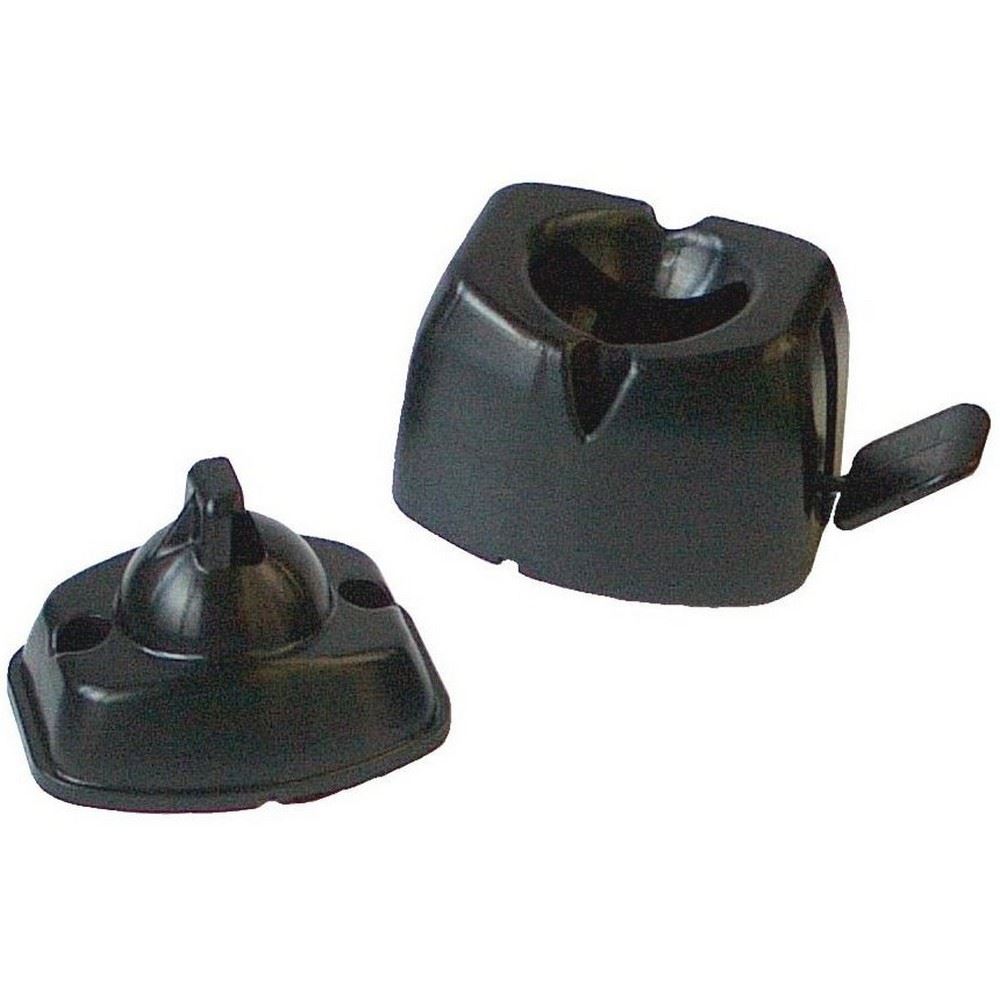 W4 Lever Release Door Catch Black