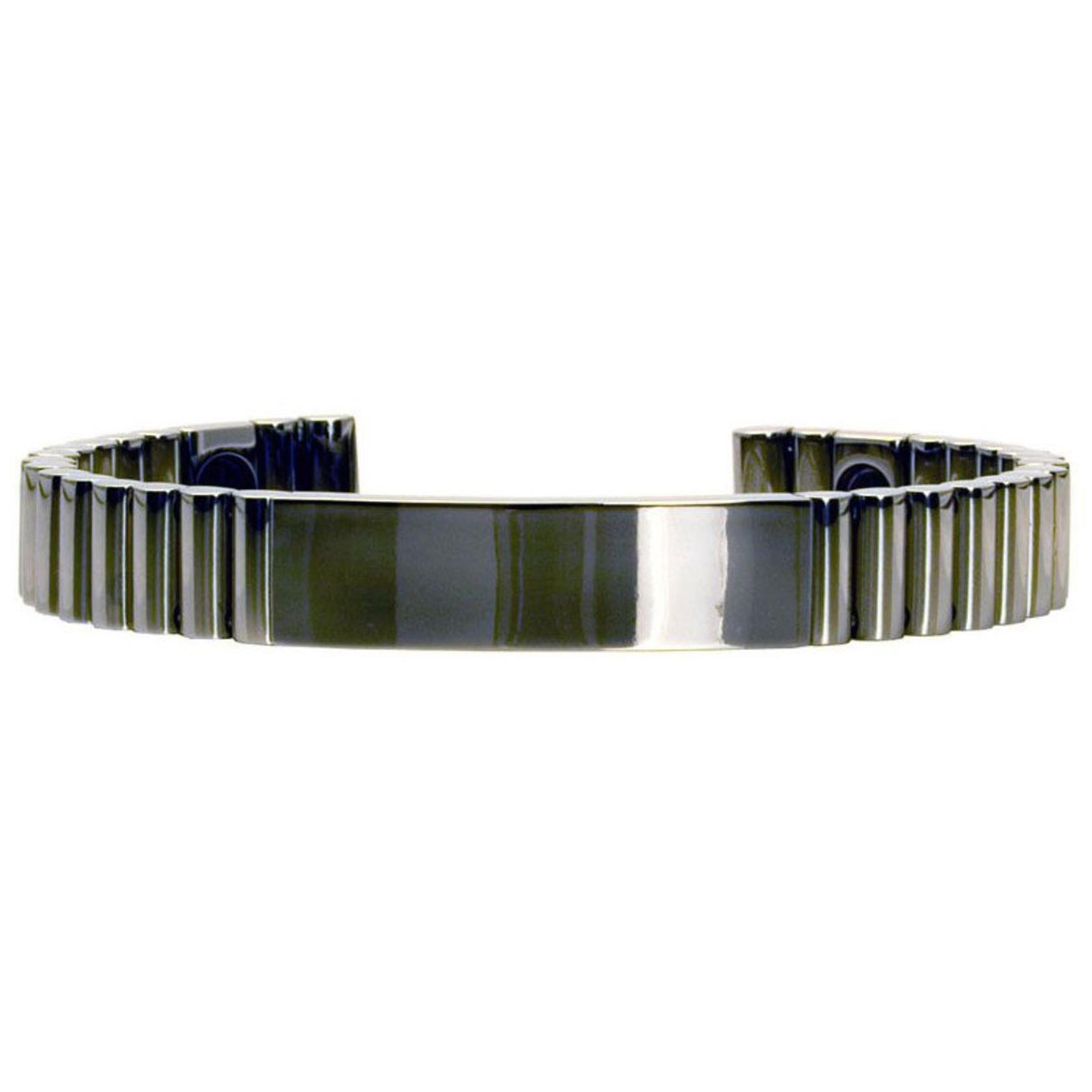 Q-Link SRT-3 Bracelet Titanium Polished Unisex XL - Personal Energy System