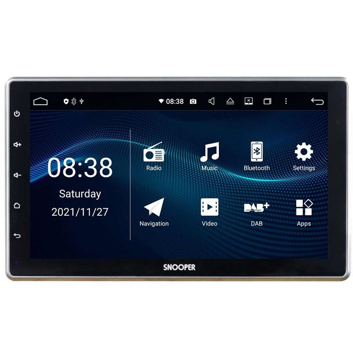 Snooper Multimedia Player with 10.1" Touchscreen and Smartphone Control