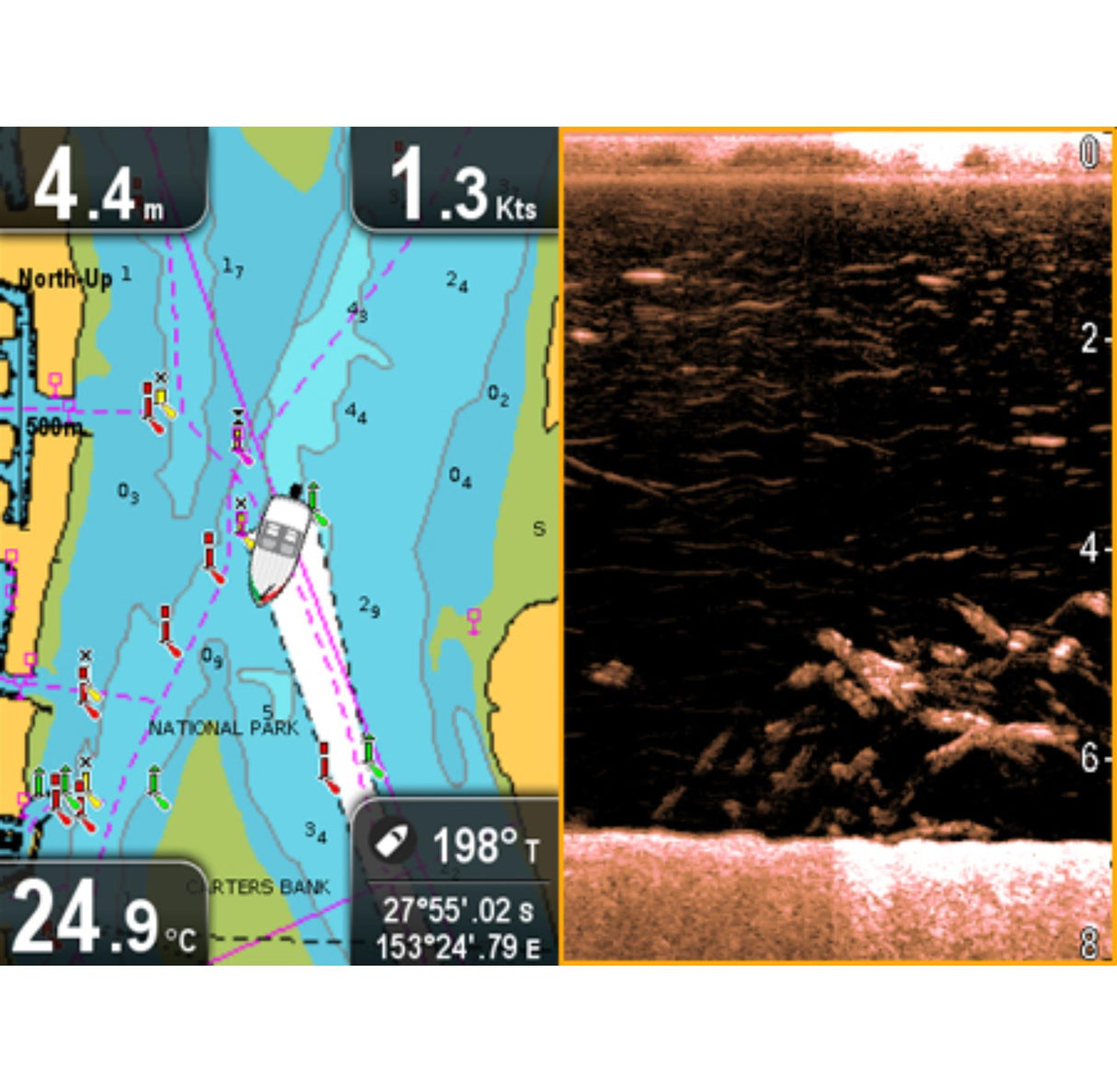 Raymarine CP100 DownVision Sonar-DownVision Fishfinder - PROTEUS MARINE STORE