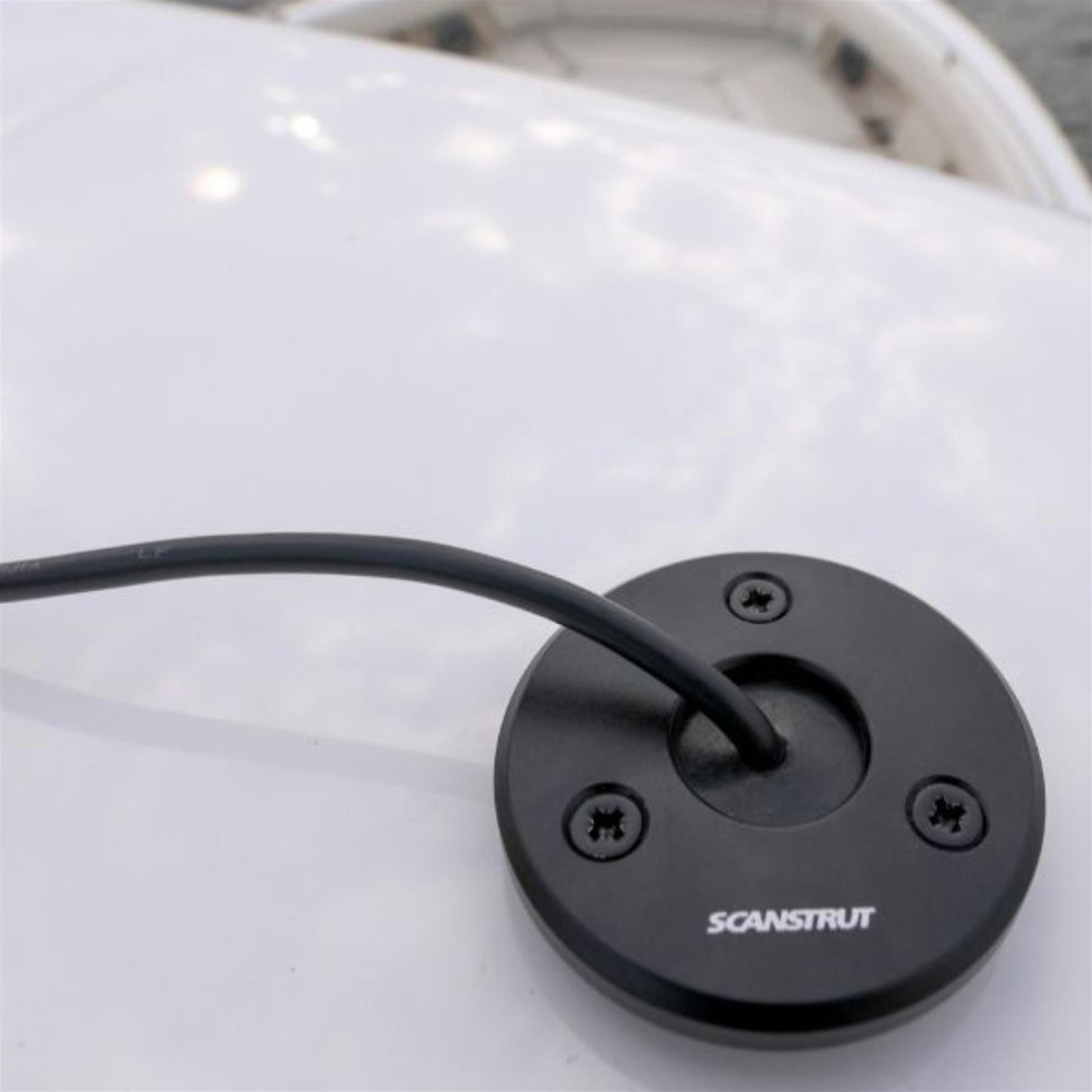 Scanstrut DS-LP-16-BLK Black Aluminum Low Profile Cable Seal 2-8mm