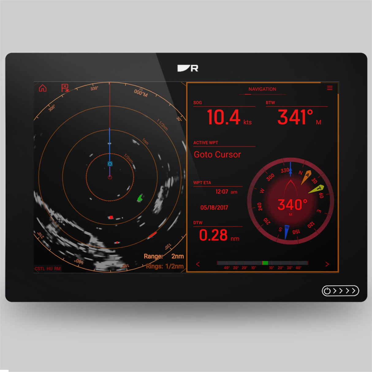 Raymarine AXIOM+ 9RV & RV-100 Transducer - PROTEUS MARINE STORE