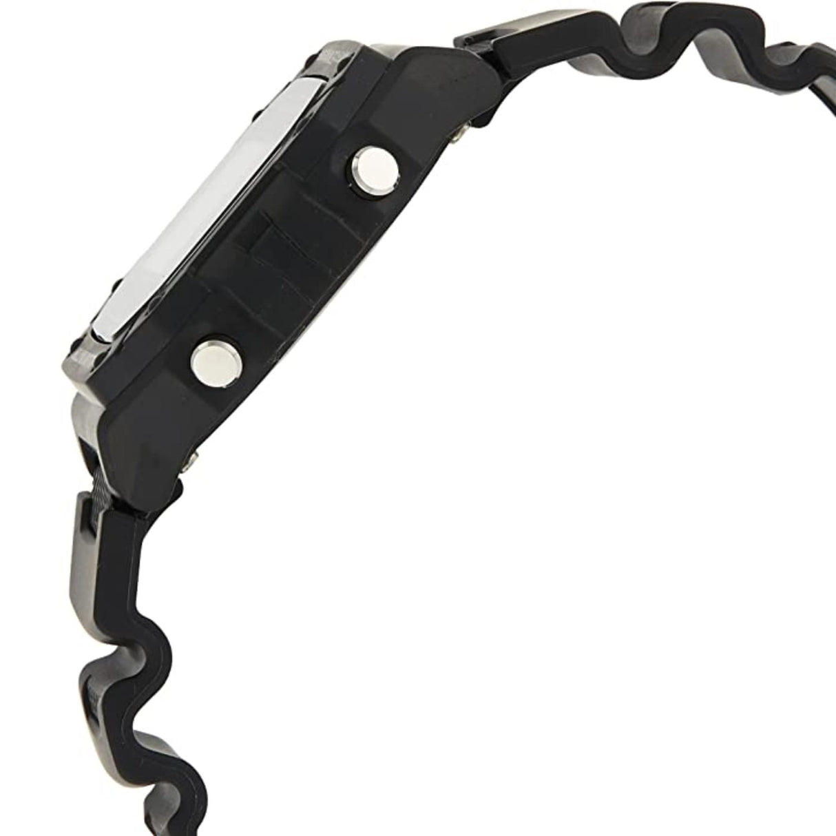 Mens Digital Sports Watch Alarm Chronograph 50M - Black Resin