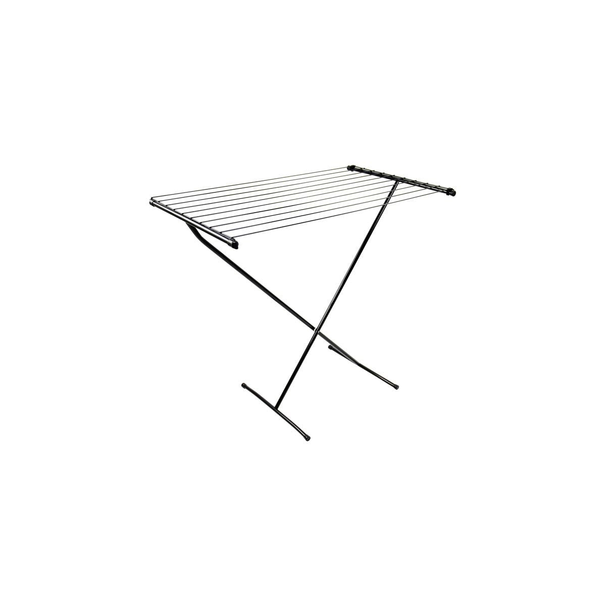 Bo-Camp Drying Rack Compact Steel Scissor Model Black 9M