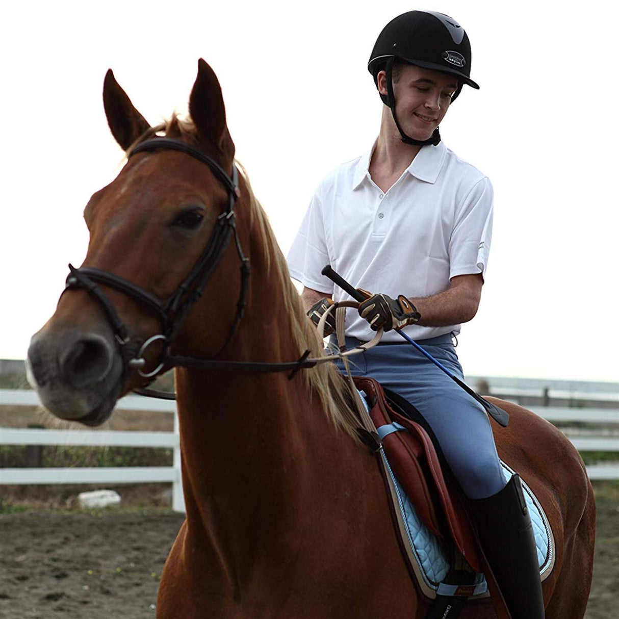 Snowbee Rubber Handle Riding Whip