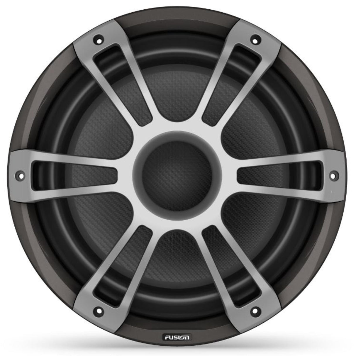 Fusion SG-SL123SPG 12" 3i CRGBW LED Subwoofer 1400W - Sports Grey - PROTEUS MARINE STORE
