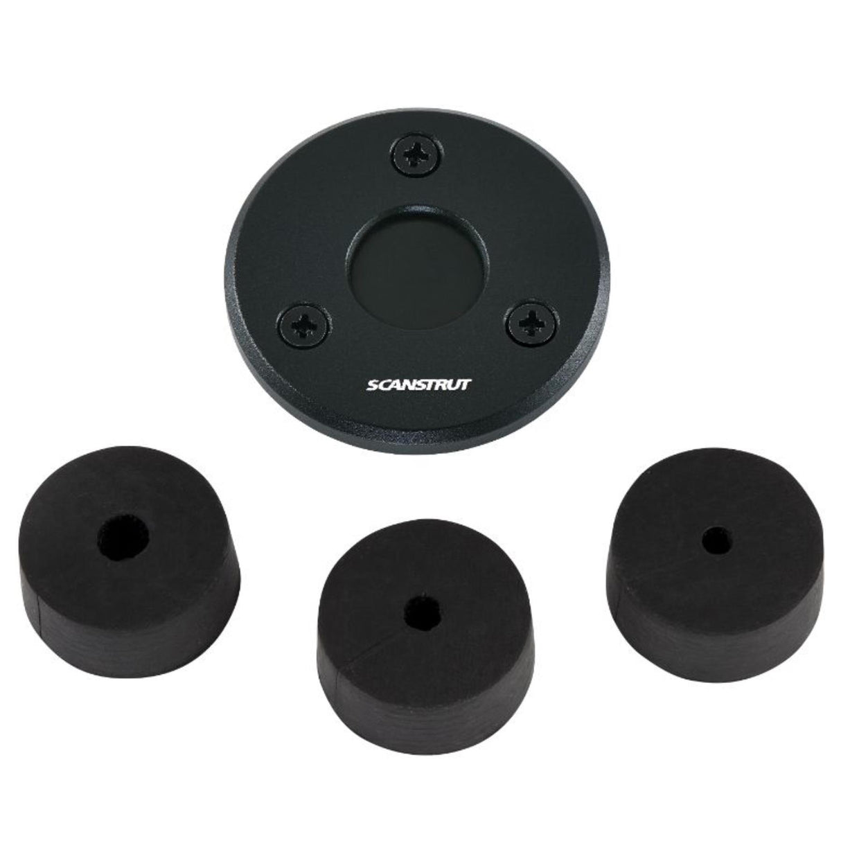 Scanstrut DS-LP-21A-BLK Black Aluminum Low Profile Cable Seal 4-9mm