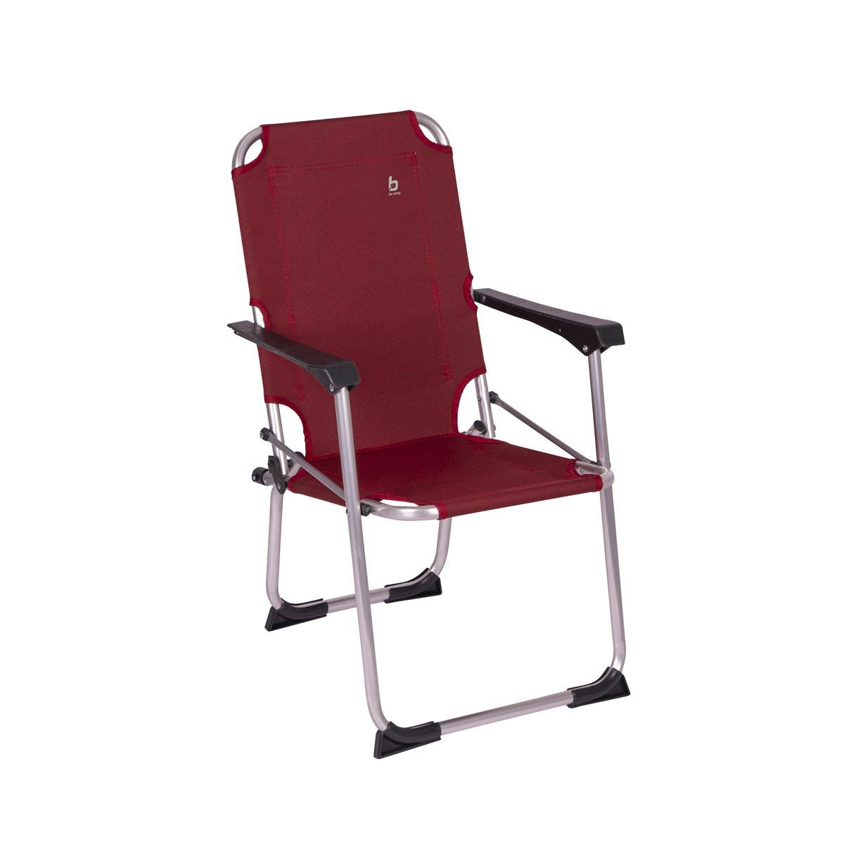 Bo-Camp Child's Chair Copa Rio Aluminium Ruby