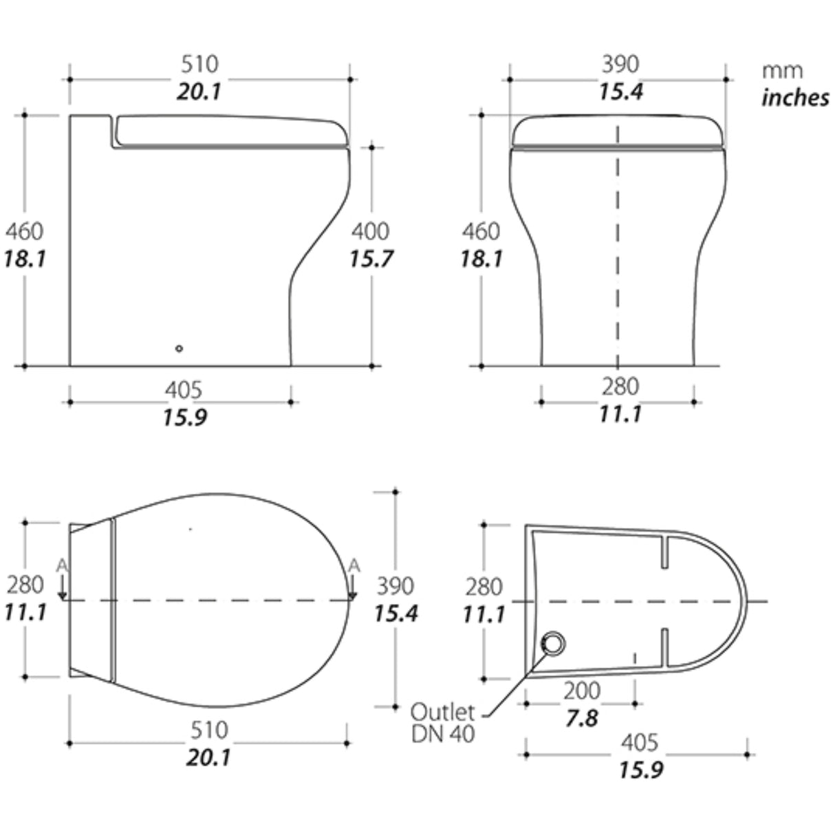 Tecma Silence Plus 2G Hi Toilet C/System 2 Switch 24V Caravan Motorhome Boats