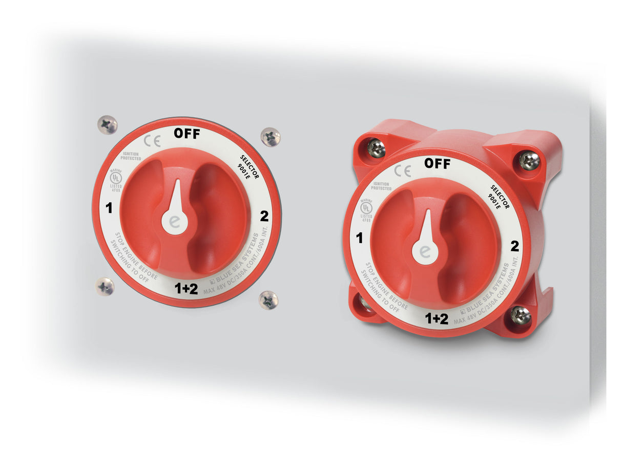 Blue Sea Battery Switch 9000E On/Off + AFD 350A - PROTEUS MARINE STORE