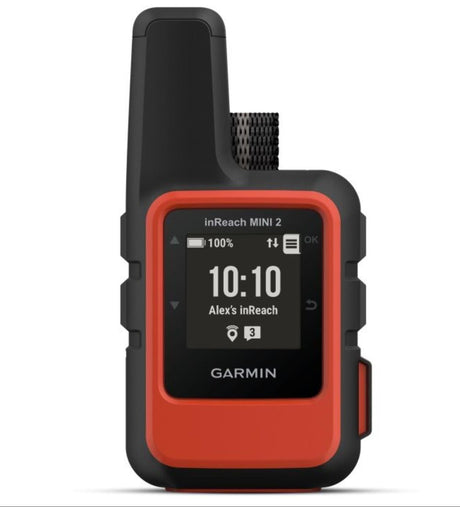 Garmin inReach Mini 2 Satellite Tracker Communicator - Flame Red - PROTEUS MARINE STORE