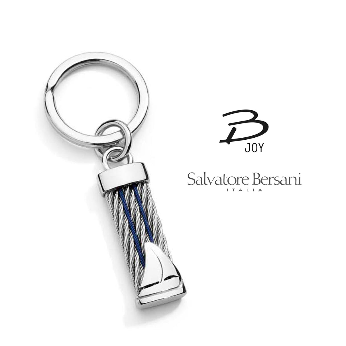 Salvatore Bersani B JOY Marine Keychain — Sailboat