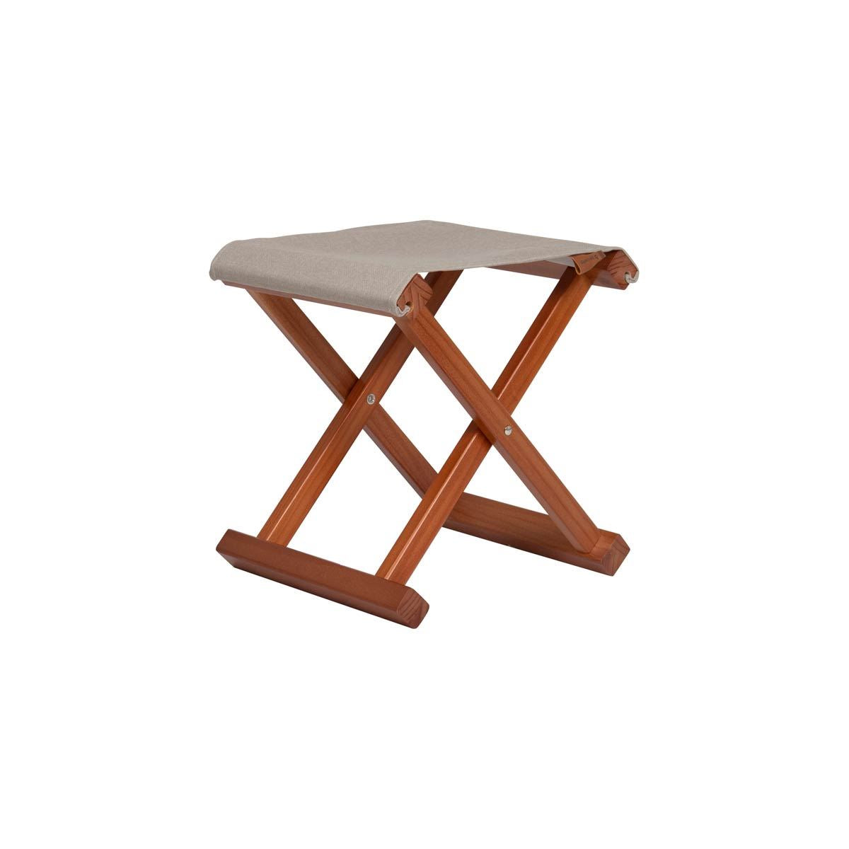 Bo-Camp Urban Collection Stool Brentford Wood Beige