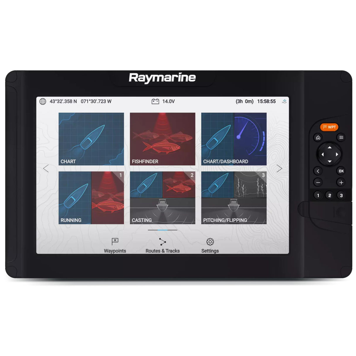Raymarine Element 12S 12" Marine Display with Western European Lighthouse Chart