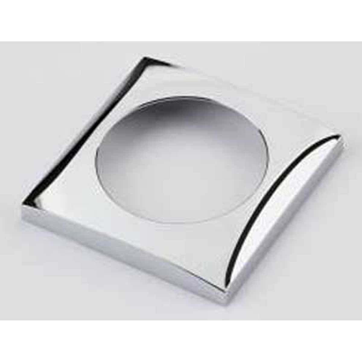 Berker Single Chrome Frame