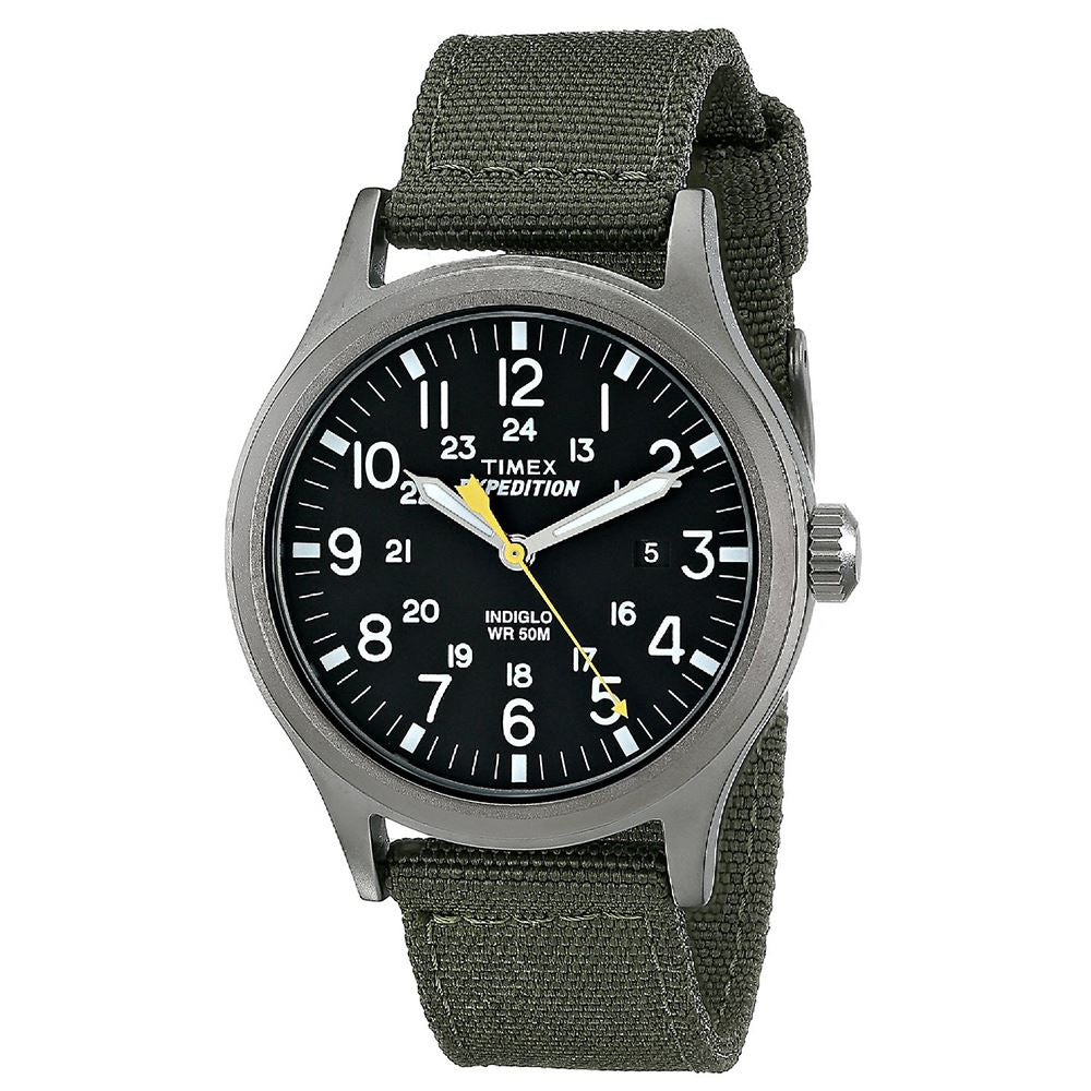 Expedition Scout Watch with Green Nylon Strap