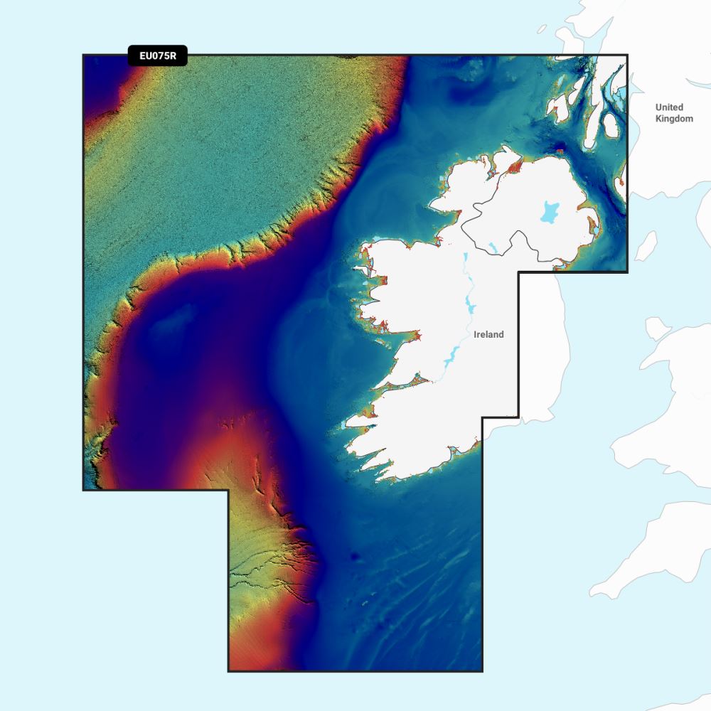 Garmin Navionics Vision+ Chart: EU075R - Ireland, West Coast - PROTEUS MARINE STORE