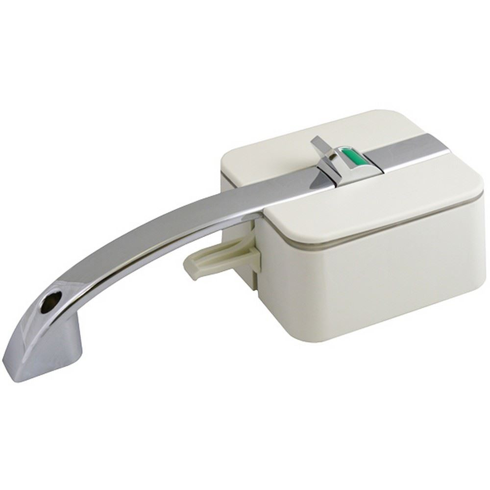 HorusTech Handle Kit White Left Hand (Horustech) Inner & Outer Zadi