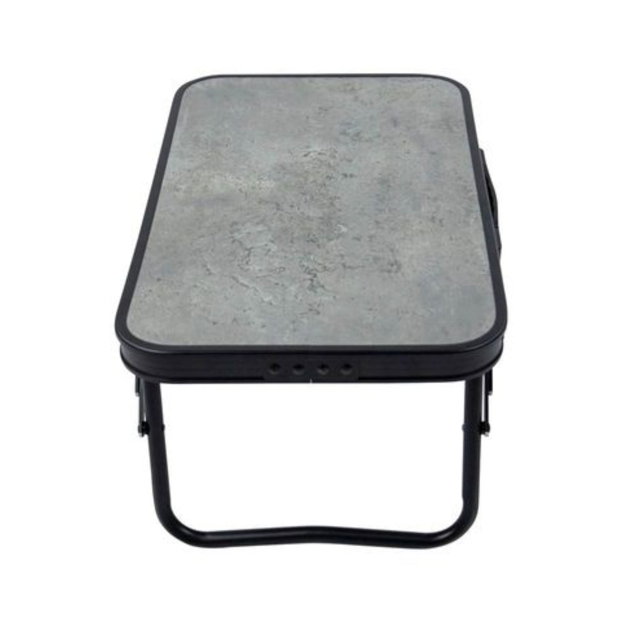 Bo-Camp Stylish Aluminium Industrial Collection Folding Table Compact Northgate