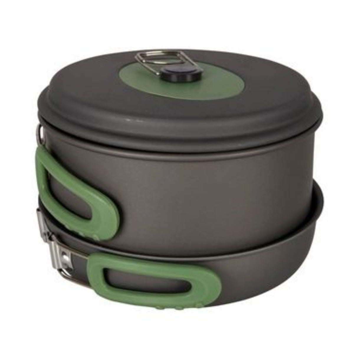 Bo-Camp Cookware Set Explorer 3 Pieces Hard Anodized Aluminium