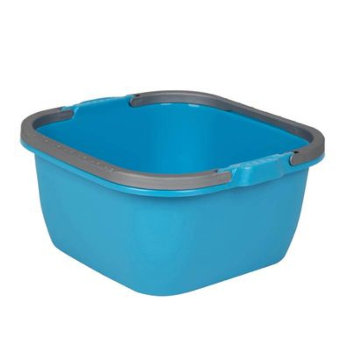 Bo-Camp Washing Bowl Square Polyethylene 13L Blue