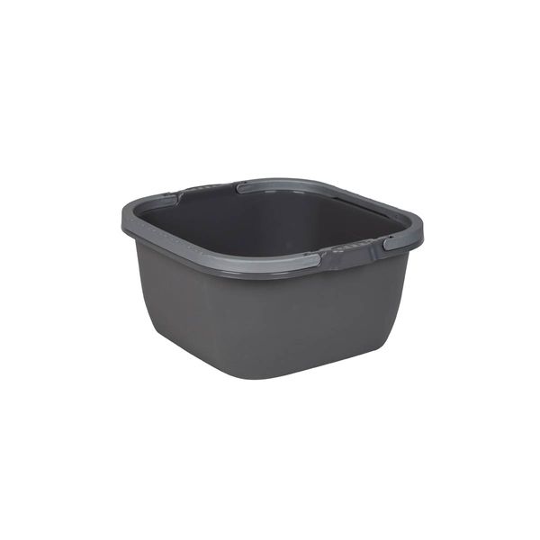Bo-Camp Washing Bowl Square Polyethylene 13L Grey
