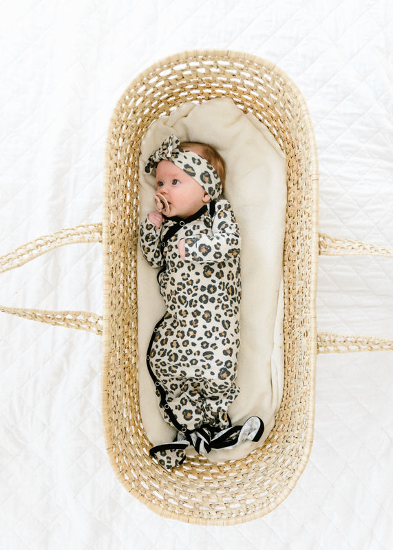 Copper Pearl Newborn Gown Zara