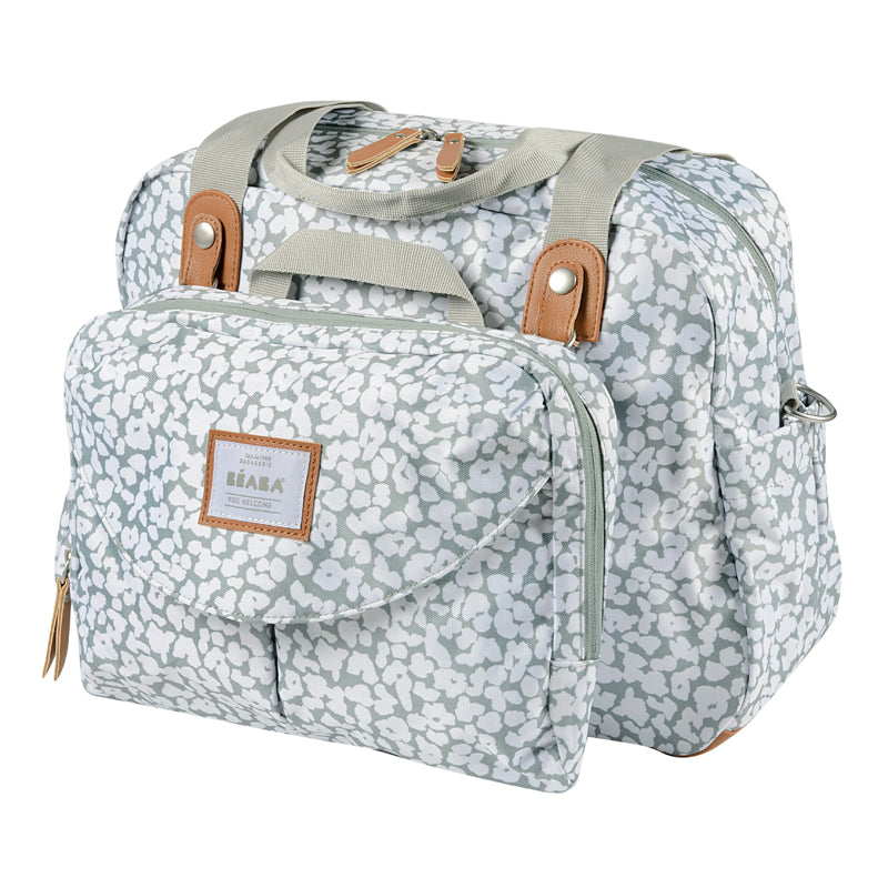 Béaba Geneva II Changing Bag Grey Blossom