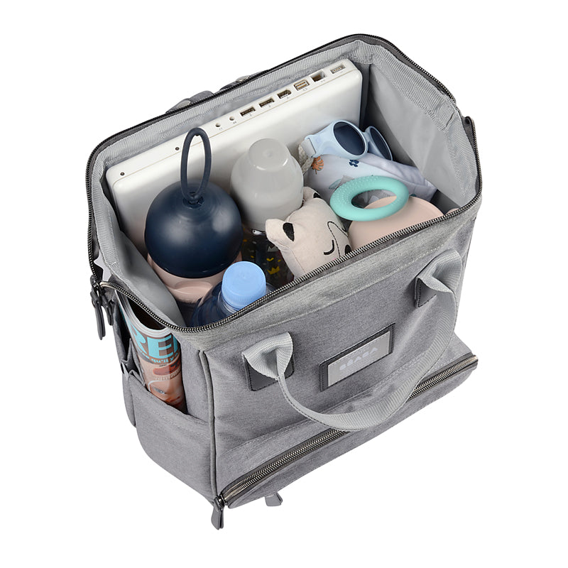 Béaba Wellington Backpack Changing Bag Grey
